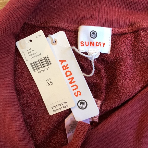 Anthropologie Sundry Gradient Tie Dye Joggers - Picture 5 of 6